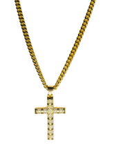 Million cross necklace