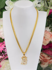 Initial necklace