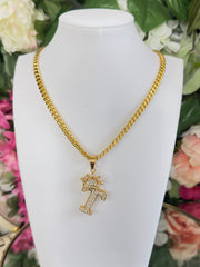 Initial necklace