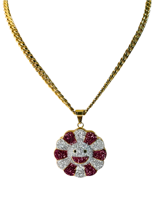 DM MULTI FLOWERS NECKLACE