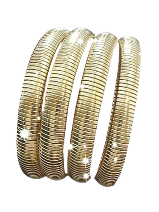ALEK STRETCH STAINLESS STEEL BRACELET