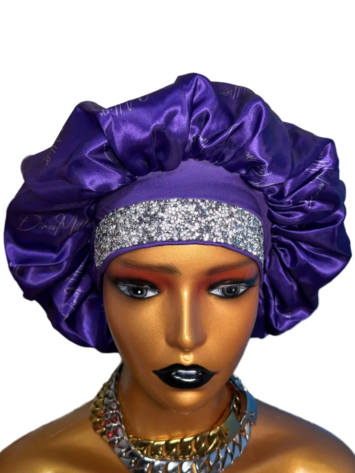 Dm logo silk bonnets