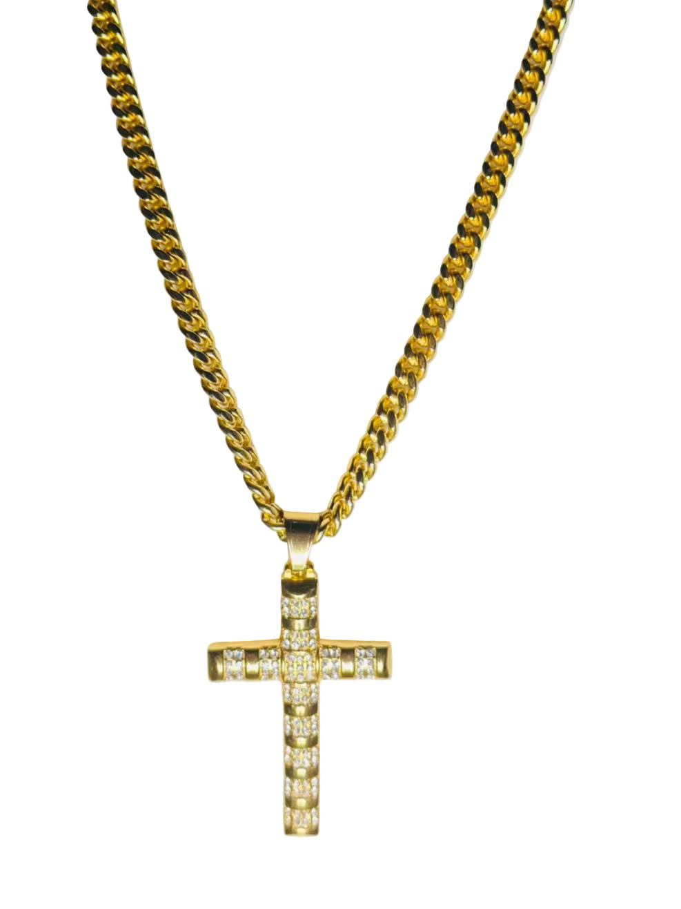 Million cross necklace