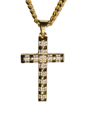 Million cross necklace