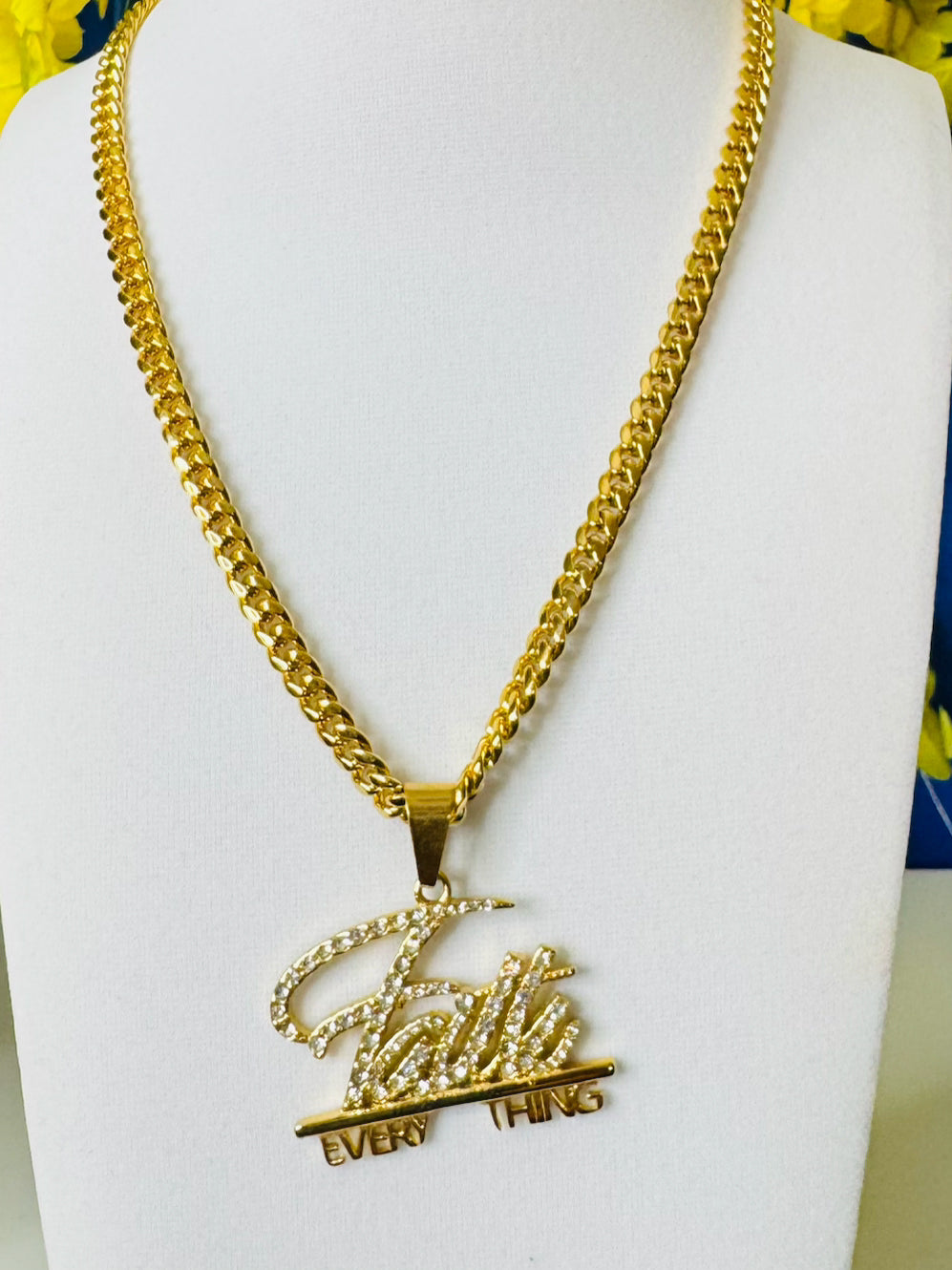 FAITH IS EVERYTHING NECKLACE