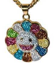 DM MULTI FLOWERS NECKLACE