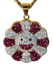 DM MULTI FLOWERS NECKLACE