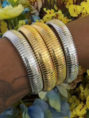 ALEK STRETCH STAINLESS STEEL BRACELET